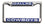 Dallas Cowboys Laser Cut Chrome License Plate Frame (CDG)