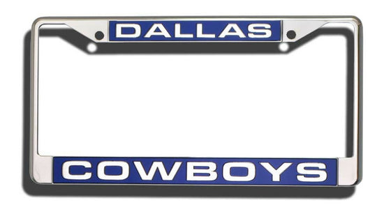 Dallas Cowboys Laser Cut Chrome License Plate Frame (CDG)