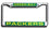 Green Bay Packers Laser Cut Chrome License Plate Frame (CDG)