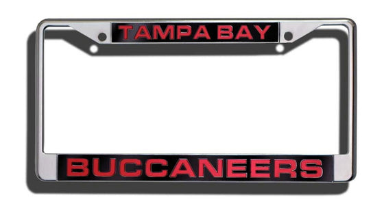 Tampa Bay Buccaneers Laser Cut Chrome License Plate Frame (CDG)