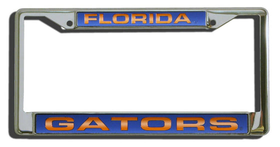 Florida Gators Laser Cut Chrome License Plate Frame (CDG)