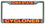 Iowa State Cyclones Laser Cut Chrome License Plate Frame (CDG)