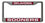 Oklahoma Sooners Laser Cut Chrome License Plate Frame (CDG)