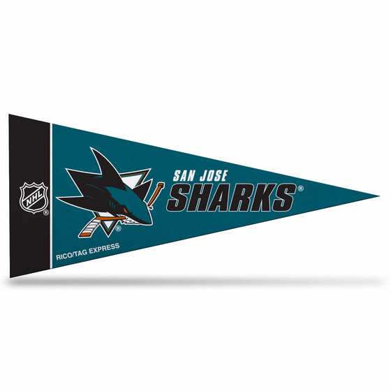 San Jose Sharks Mini Pennants - 8 Piece Set - Special Order