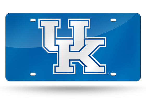 Kentucky Wildcats License Plate Laser Cut Blue - Special Order