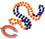 Chicago Bears Mardi Gras Beads with Medallion (CDG)