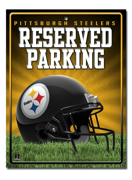 Pittsburgh Steelers Metal Parking Sign (CDG)