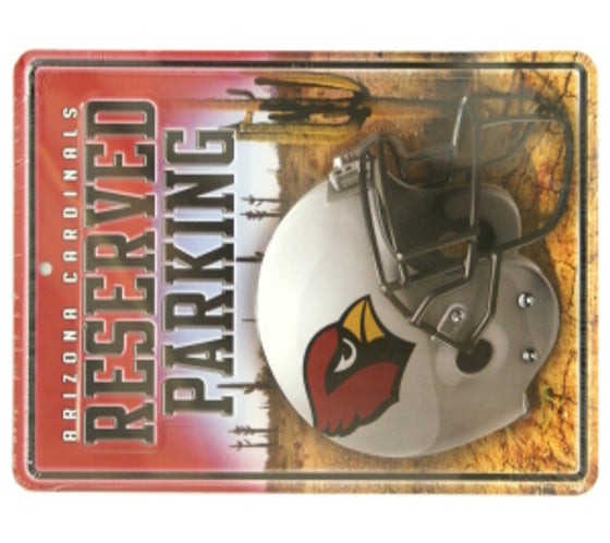 Arizona Cardinals Metal Parking Sign - Special Order