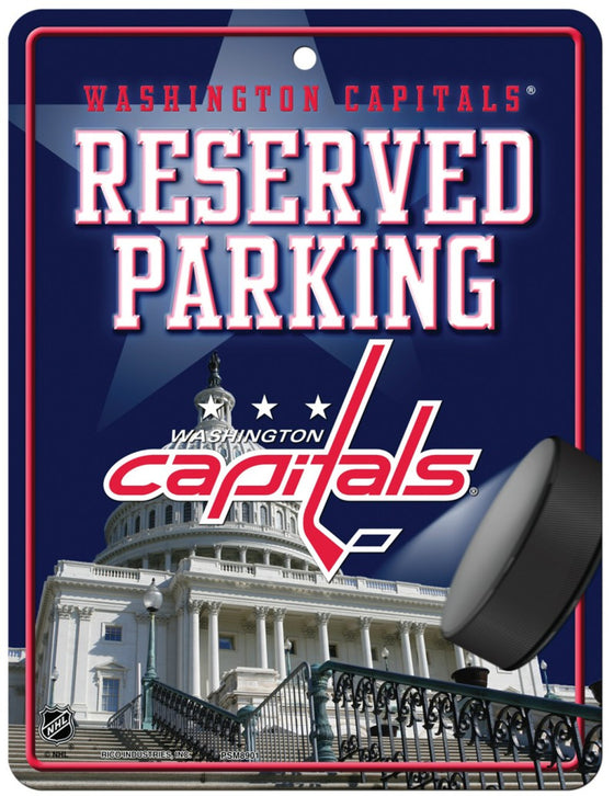 Washington Capitals Metal Parking Sign - Special Order