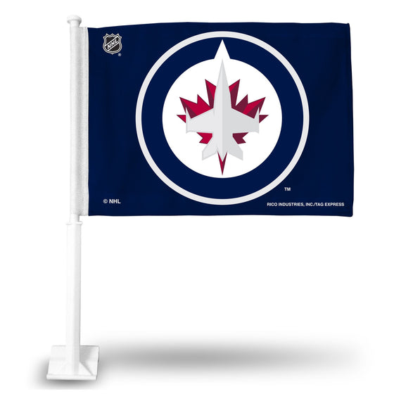 Winnipeg Jets Flag Car - Special Order