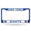 New York Giants Metal License Plate Frame - Blue (CDG)