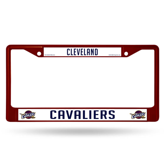 Cleveland Cavaliers Metal License Plate Frame - Maroon (CDG)