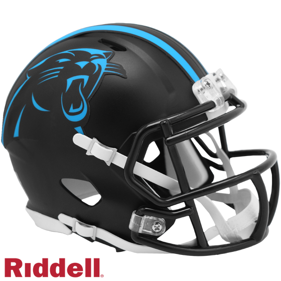 Carolina Panthers Helmet Riddell Replica Mini Speed Style On-Field Alternate