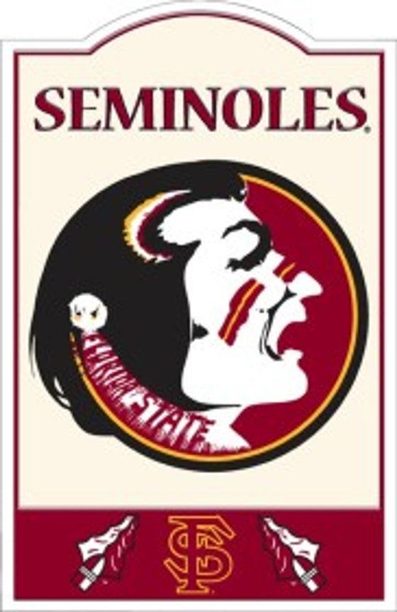 Florida State Seminoles Sign Metal Nostalgic CO