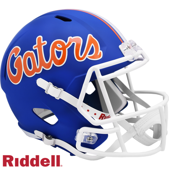 Florida Gators Helmet Riddell Replica Full Size Speed Style Blue