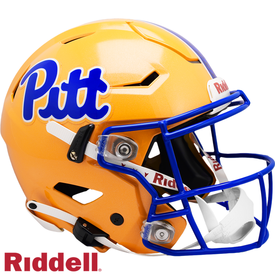 Pittsburgh Panthers Helmet Riddell Authentic Full Size SpeedFlex Style