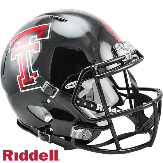 Texas Tech Red Raiders Helmet Riddell Authentic Full Size Speed Style - Special Order