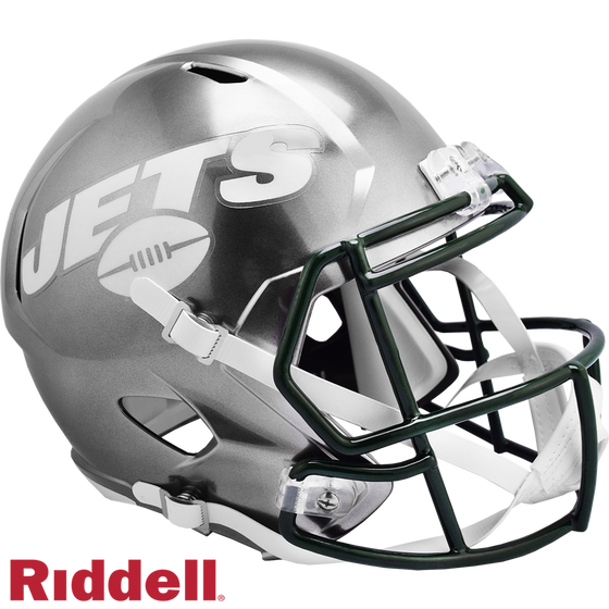 New York Jets Helmet Riddell Replica Full Size Speed Style FLASH Alternate