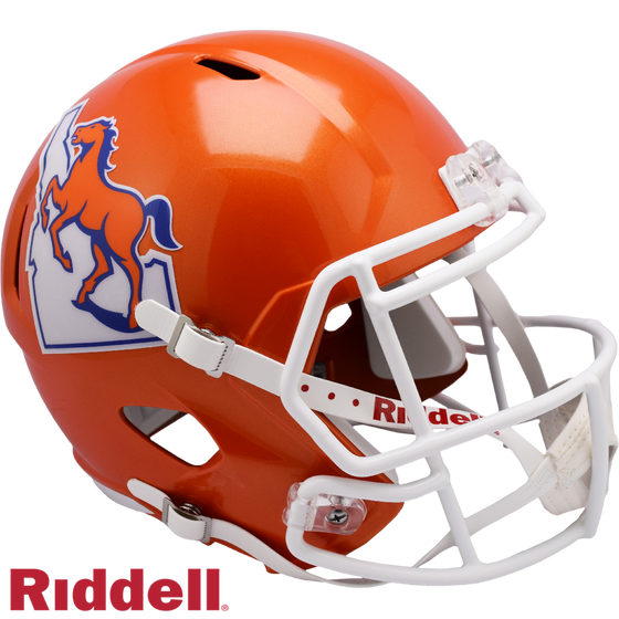 Boise State Broncos Helmet Riddell Replica Full Size Speed Style Throwback - Special Order