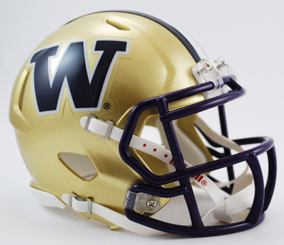 Washington Huskies Helmet Riddell Replica Mini Speed Style - Special Order