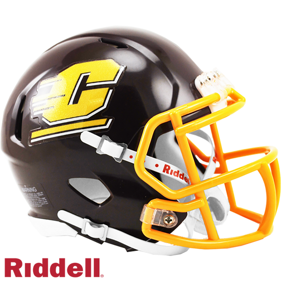 Central Michigan Chippewas Helmet Riddell Replica Mini Speed Style