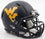 West Virginia Mountaineers Helmet - Riddell Replica Mini - Satin - Speed Style (CDG)