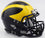 Michigan Wolverines Helmet Riddell Replica Mini Speed Style 2016 Painted Design (CDG)