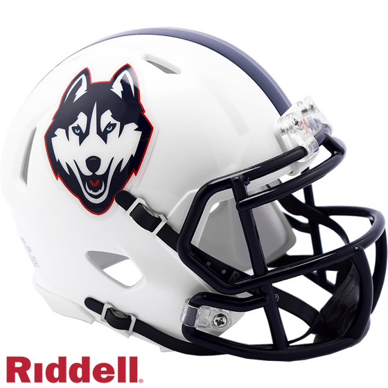 Connecticut Huskies Helmet Riddell Replica Mini Speed Style