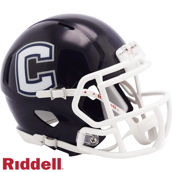 Connecticut Huskies Helmet Riddell Replica Mini Speed Style Block C