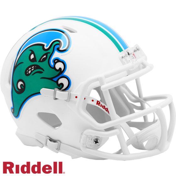 Tulane Green Wave Helmet Riddell Replica Mini Speed Style