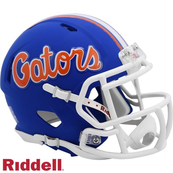 Florida Gators Helmet Riddell Replica Mini Speed Style Blue