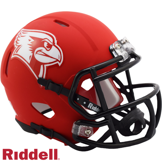 Illinois State Redbirds Helmet Riddell Replica Mini Speed Style Red