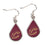 Cleveland Cavaliers Earrings Tear Drop Style (CDG)