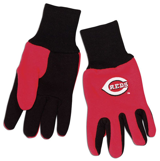 Cincinnati Reds Two Tone Gloves - Youth Size - Special Order