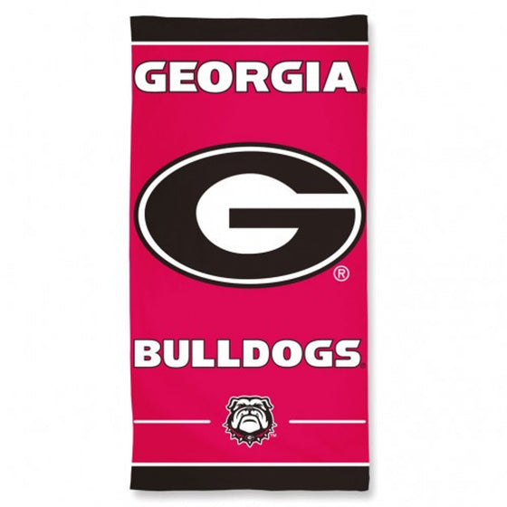 Georgia Bulldogs Beach Towel (CDG)