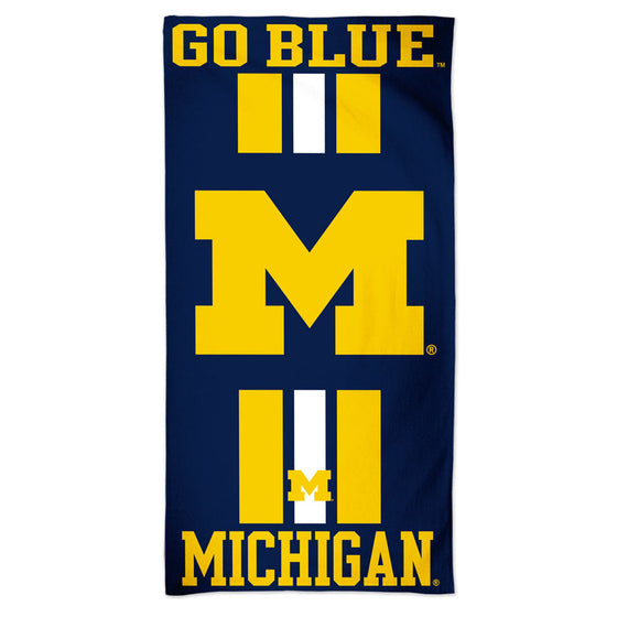 Michigan Wolverines Beach Towel (CDG)