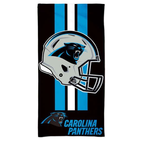 Carolina Panthers Beach Towel