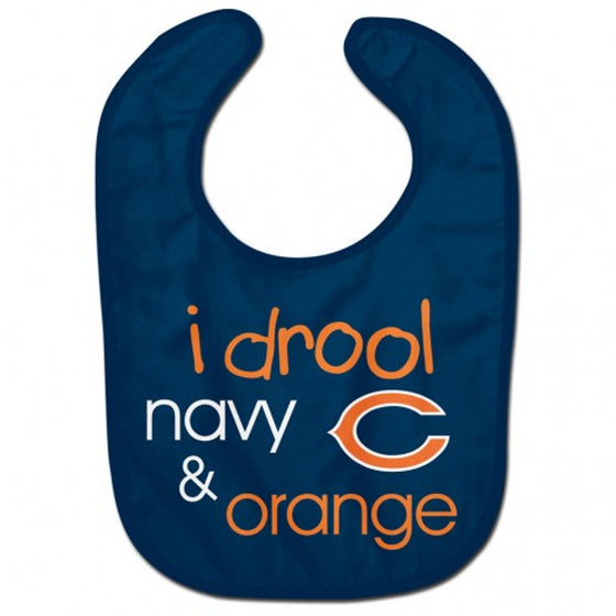 Chicago Bears Baby Bib All Pro Style I Drool Design