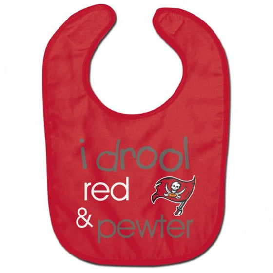 Tampa Bay Buccaneers Baby Bib All Pro I Drool Design - Special Order