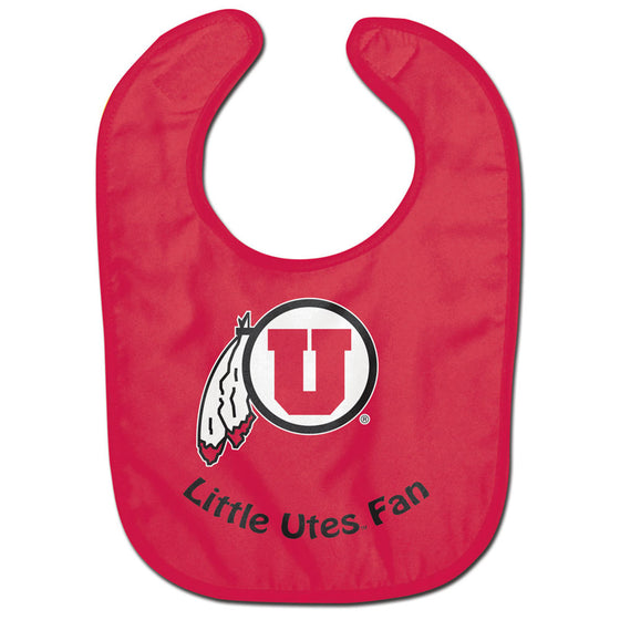 Utah Utes Baby Bib All Pro - Special Order