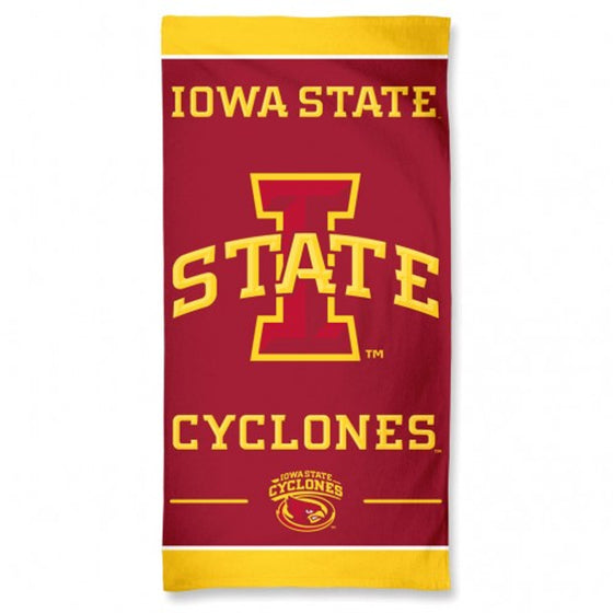 Iowa State Cyclones Beach Towel - New Style (CDG)