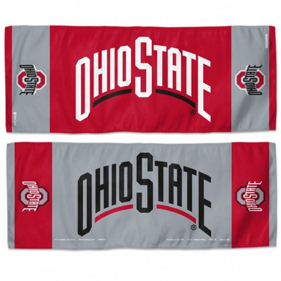 Ohio State Buckeyes Cooling Towel 12x30