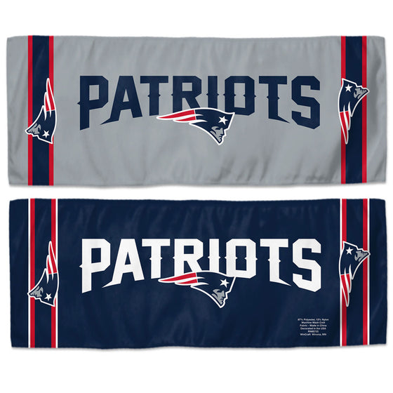 New England Patriots Cooling Towel 12x30