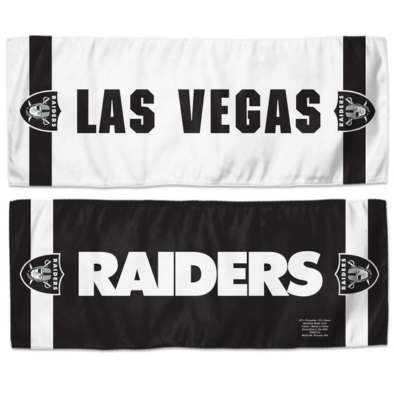 Las Vegas Raiders Cooling Towel 12x30