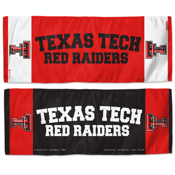 Texas Tech Red Raiders Cooling Towel 12x30 - Special Order