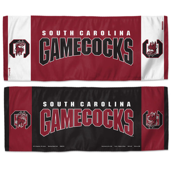 South Carolina Gamecocks Cooling Towel 12x30 - Special Order