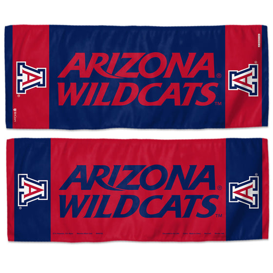 Arizona Wildcats Cooling Towel 12x30 - Special Order