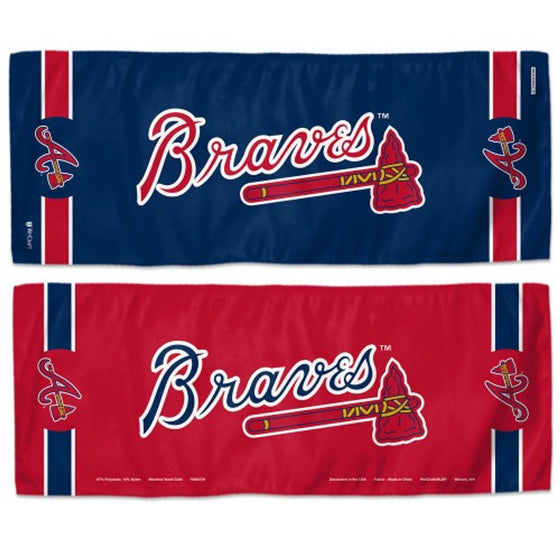 Atlanta Braves Cooling Towel 12x30 - Special Order