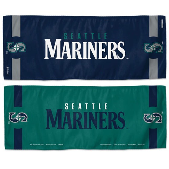 Seattle Mariners Cooling Towel 12x30 - Special Order