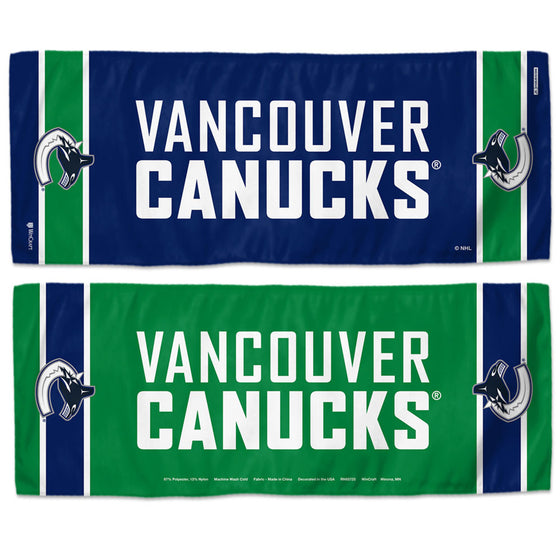 Vancouver Canucks Cooling Towel 12x30 - Special Order